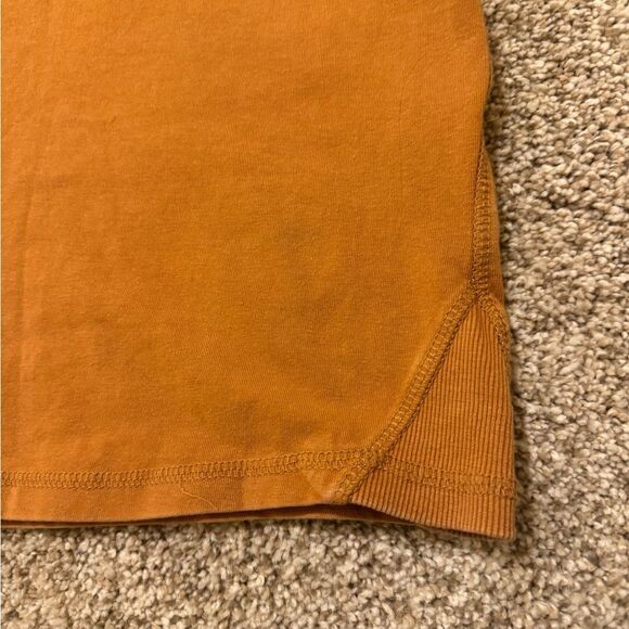 NWOT Free People Movement Hot Shot Baby Tee | Small | Camel - Picture 7 of 11